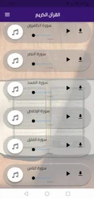 تلاوة القران كامل احمد النفيس android App screenshot 2